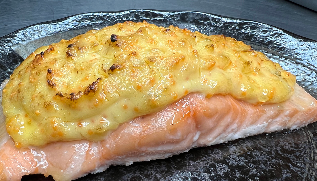 Garlic Mayo Salmon